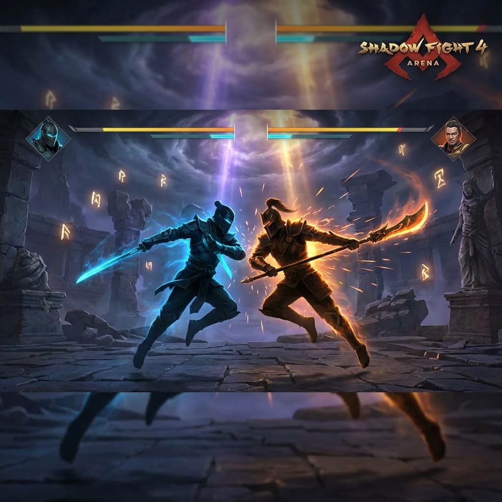 Shadow Fight 4 Arena Gameplay Features